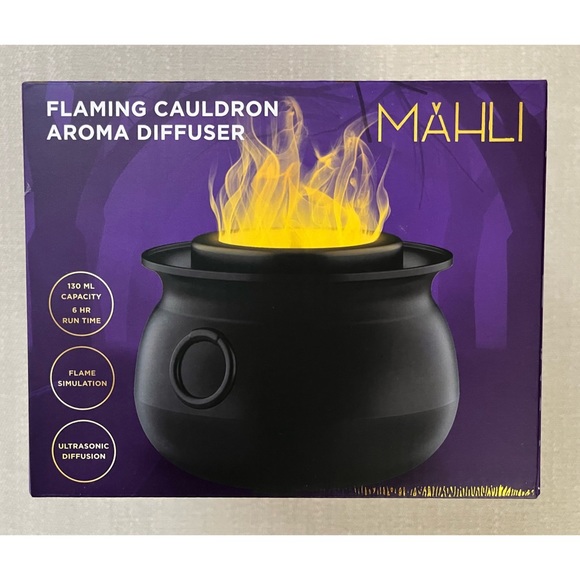 mahli Holiday Nwt Mahli Flaming Cauldron Aroma Diffuser Yellow Htf